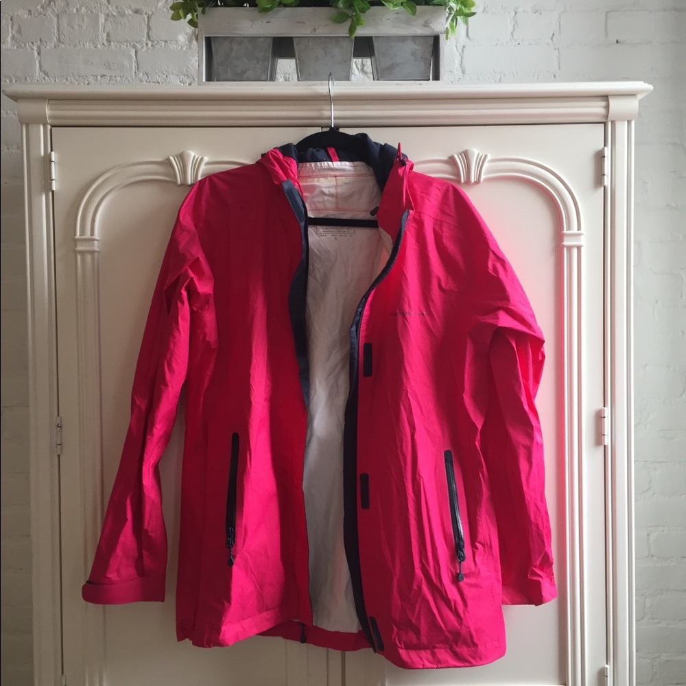 Vineyard Vines Pink Raincoat